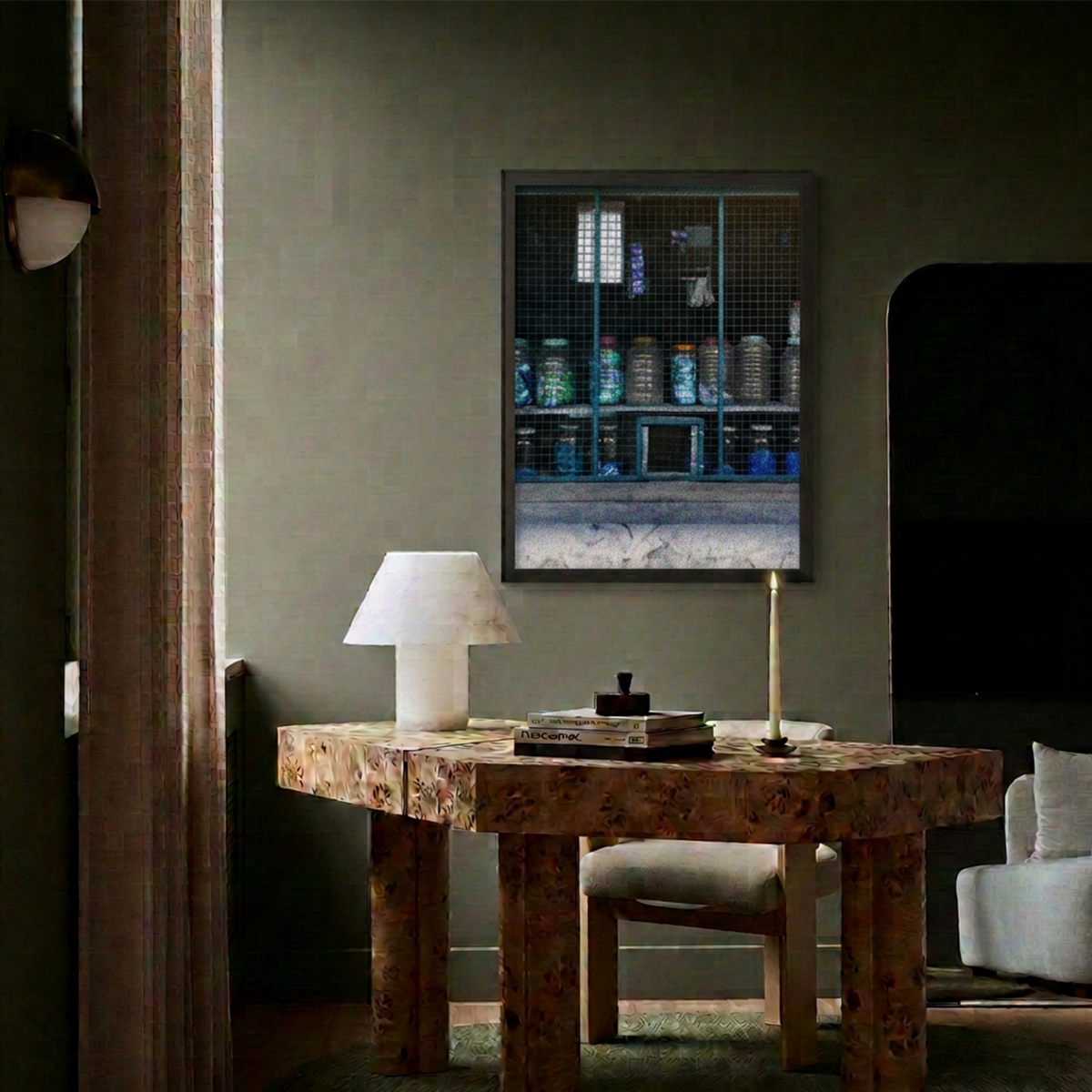 The window
